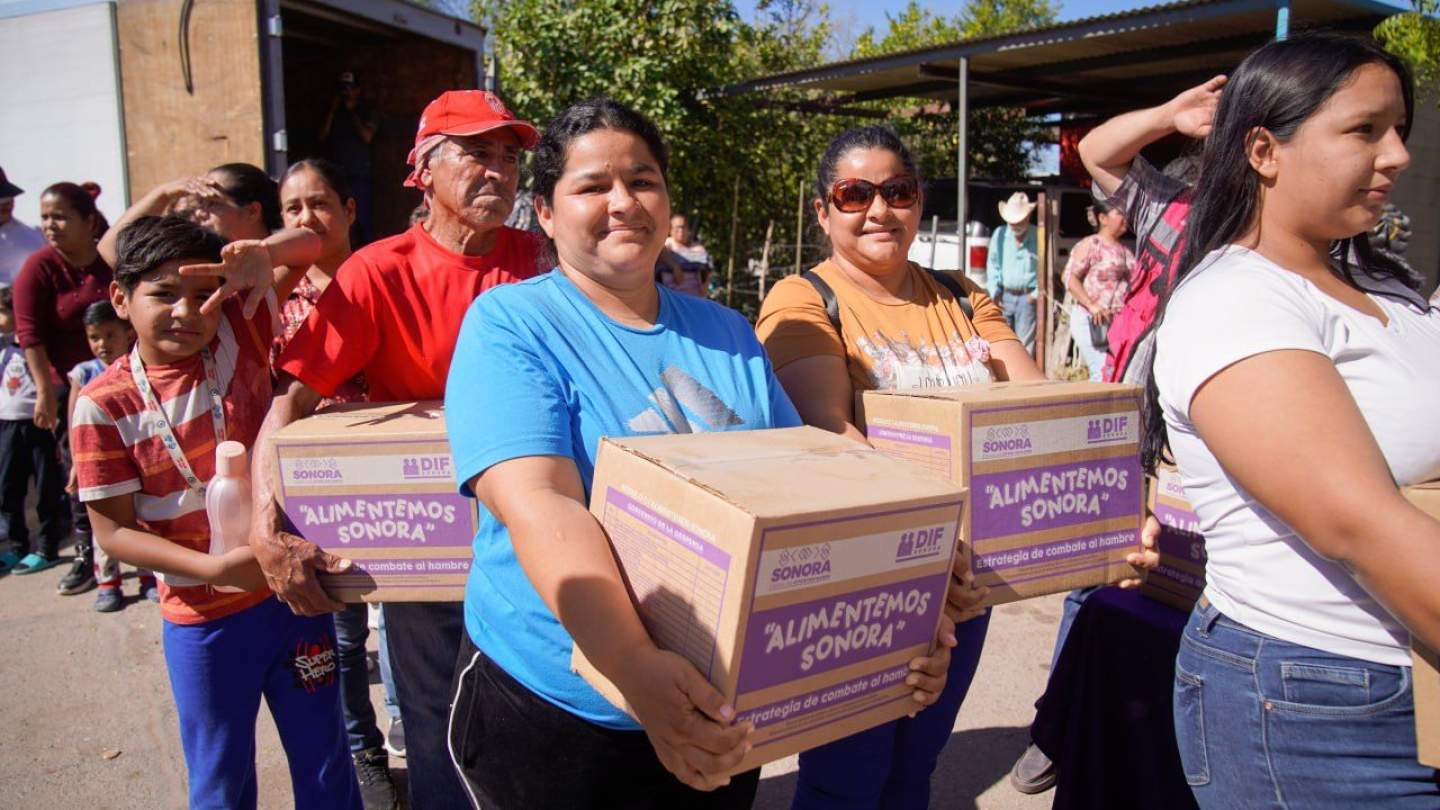 Gobierno de Sonora brinda atención a familias del Norponiente de Hermosillo